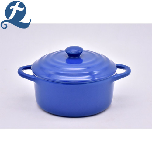 Production Binaural Soup Pot Set with Lid