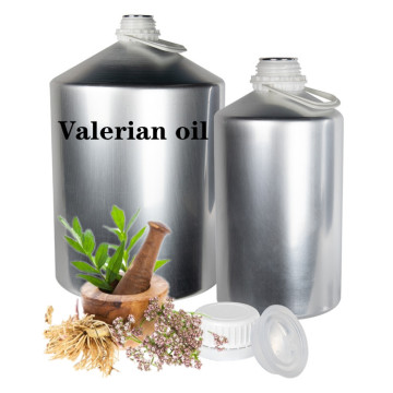 Aromaterapia com petróleo essencial da valeriana natural para relaxamento,