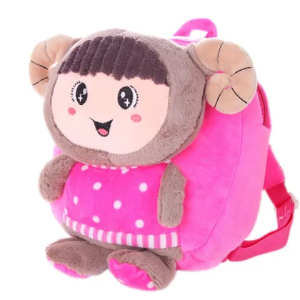 35cm Doll Designs Plush Backpack for Kids, Kids Cartoon Backpack, Backpacks Plush Cartoon