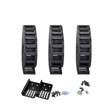 Plastic Interior Opening Energy Drag Chain Cable Wire Carrier for CNC Router and 3D Printer: Enhancing Efficiency and Organization in Manufacturing Environments