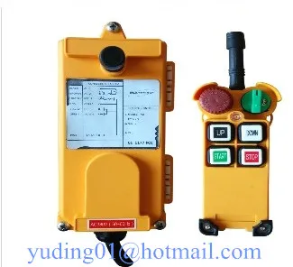 Industrial radio remote control