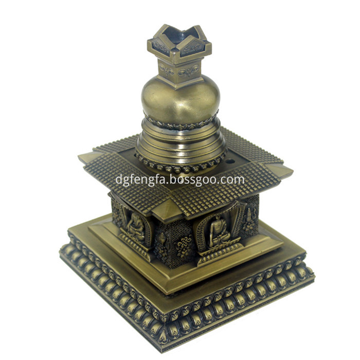 Custom zinc alloy bronze pagoda