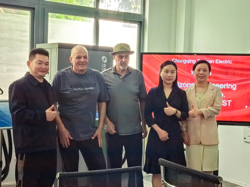 Jordanian Clients Visit Chongqing, Sennan Smart Lighting and Sennan Electric Secure Annual Cooperation Order