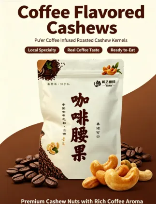 Premium Coffee Flavored Roasted Cashew Kernels