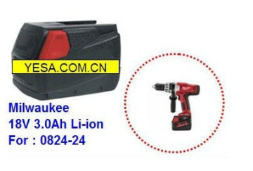 Milwaukee 48-11-1830 18V 3.0Ah Li-ion Cordless Drills Batteries