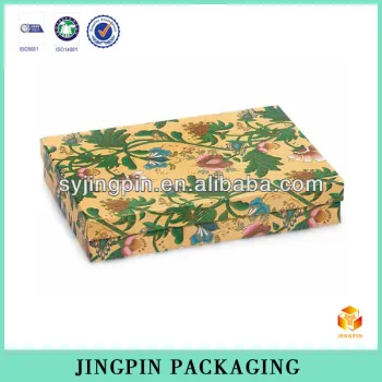 4c printing necklace packaging lid box manufacturer