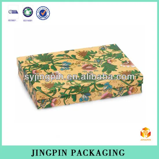 4c printing necklace packaging lid box manufacturer