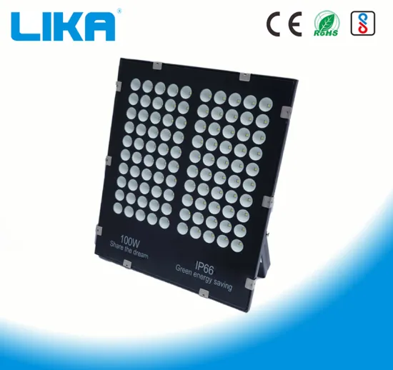 100W PS Reflector Aluminum IP66 Outdoor Led Floodlight