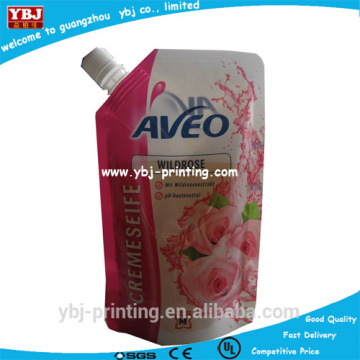 superior quality shampoo spout pouch