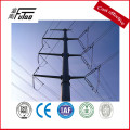 Galvaniserad stål elektrisk pole design för elektrisk kraftöverföring