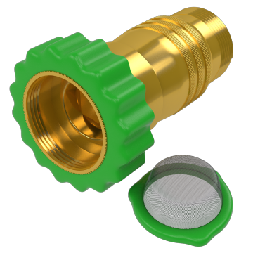 Brass RV Camper Fresh Water Pressure Regulator 40-50 PSI Lead-Free