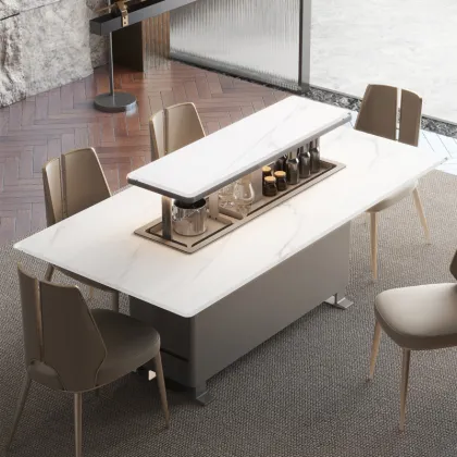 Smart Lift Up Dining Table for 4-10 People