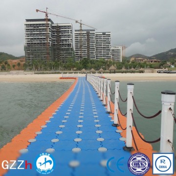 anti-slip walking platform with deck