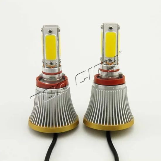 TOP Quality 3600Lumens Motor LED Headlight For H8,H9,H11,H16J 24Watts