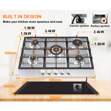 Customized Gas Coacher Herd mit CE -Zertifikat