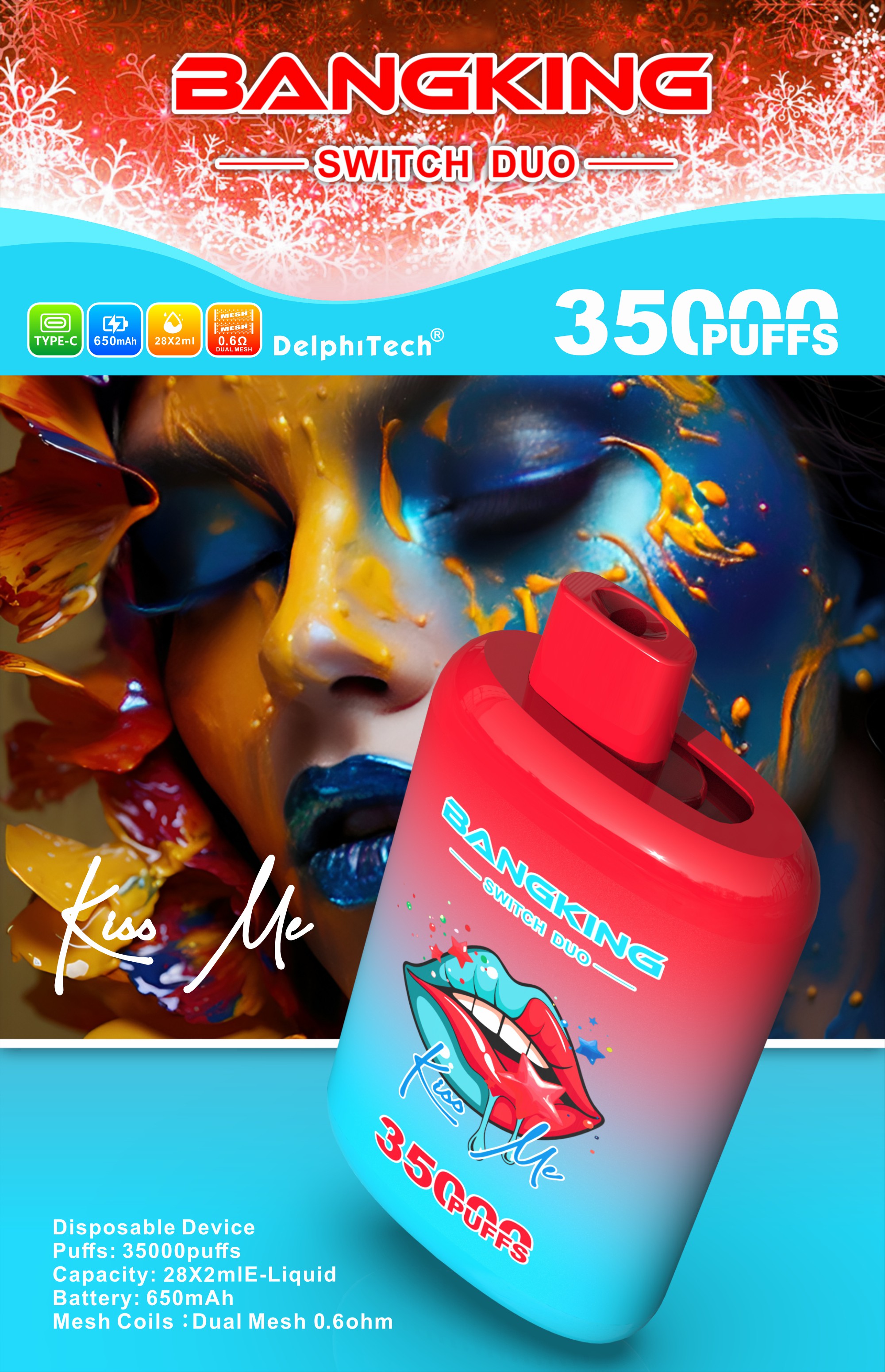 Bang king 35k 2in1 vape ขายส่ง