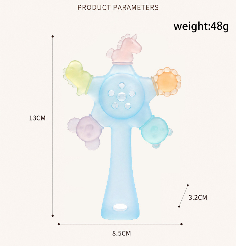 silicone teether toy MFZ-T036