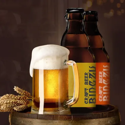 JIUR New Wholesale 330ml Bottle Beer Malt Beer German Ale Craft Beer for Sale