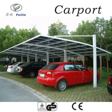full cassette led tolds Aluminium carport