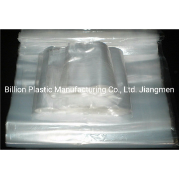 HDPE Plastic Clear Poly Bags for Food Storage Delivery