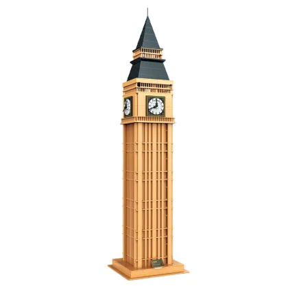 Hot Selling London Big Ben Clock Tower Building Blocks for Kids Education Toy