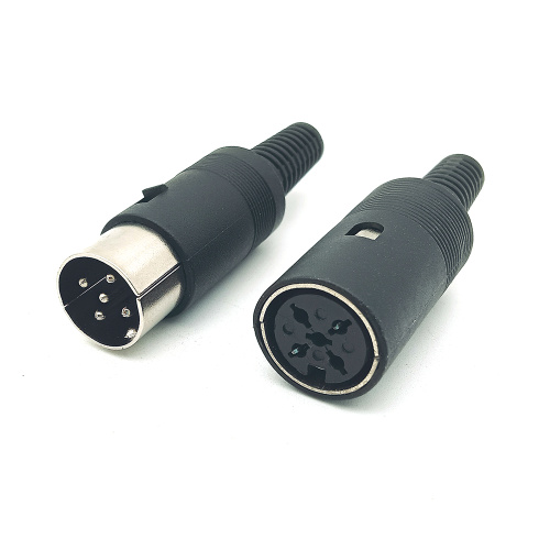 Female Male Din Socket Adapter Audio AV Connector