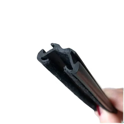 Flexible Flocked Car Window Rubber Glass Run Channel