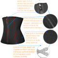 Groothandel froulju fitness waist Trainer korset mei rits