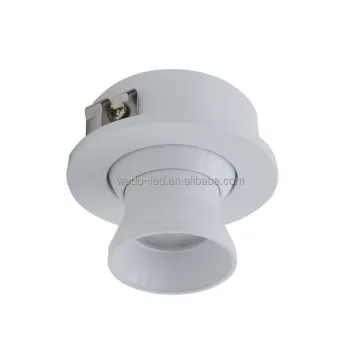 12V 1W 2W 3W Adjustable Lens 360 Rotation Recessed LED Spot Light Fixture
