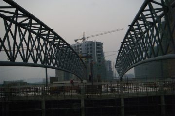 مشروع Yancheng Baolong Plaza Pipe Truss