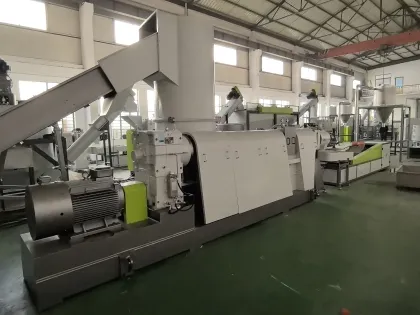 Big Capacity Plastic Pelletizer Granulation Line for Plastics and Film Agglomeration