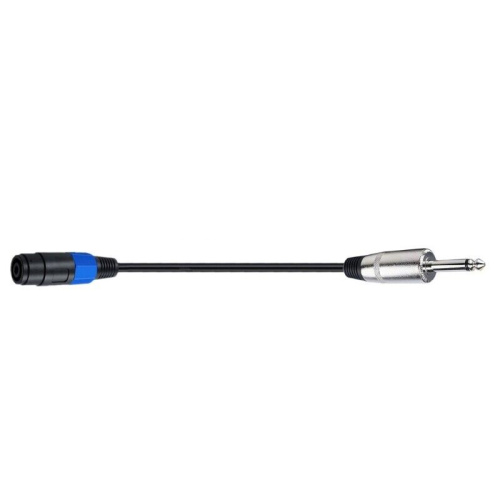 Speakon Female To 1/4 Male Speaker Cable