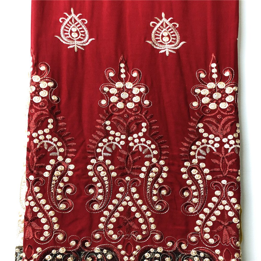 Rayon Pd With Embroidery