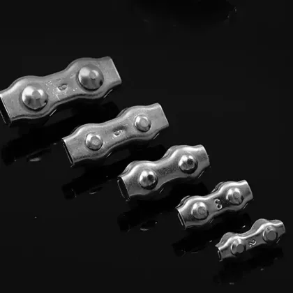 Stainless steel rust-proof wire rope clamp