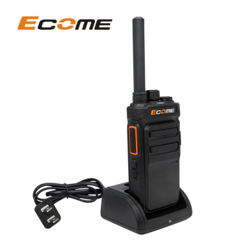 Ecome et-599 เสียงเปิดใช้งานโรงแรม 5km PTT Long Radio Walkie Walkie Talkie