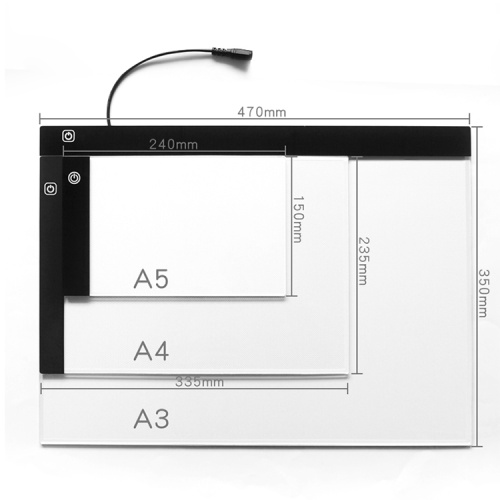 Suron Dimmable LED Light Pad Drawing Tablero