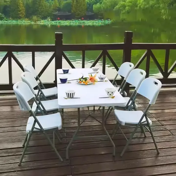 Portable Folding Dining Table for Garden Parties and Events