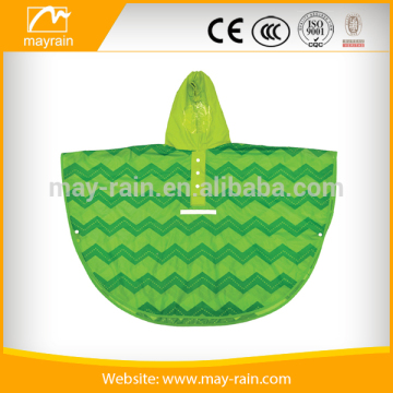 pvc poncho with full printing