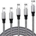 Kabel data grosir USB ke kabel pengisi daya petir