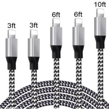 Transferencia de datos USB al cable Lightning para Apple