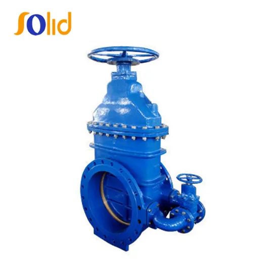 DN2000 Large size gate valve with bypass for portable water