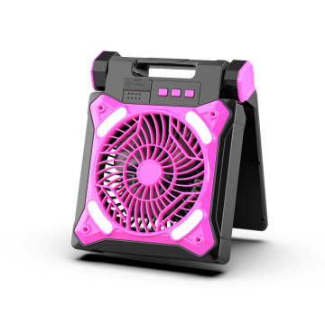 USB Rechargeable 270° Rotatable Multi-Function Portable Camping Solar Fan