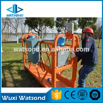 China Factory ZLP WATSOND Brand electric scaffold suspended platform