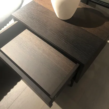 night stand and dresser set