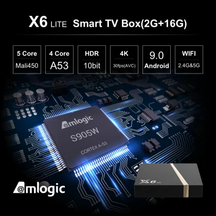 X6 Lite Android TV box
