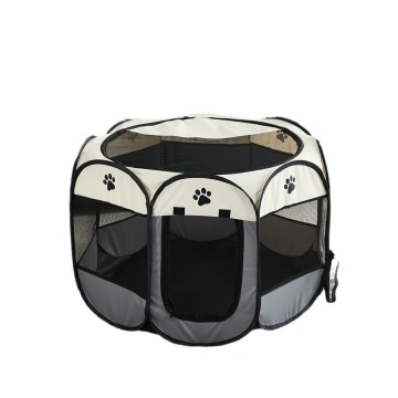 Durable Pet Dog Fence: Folding Kennel and Playpen for Outdoor Use