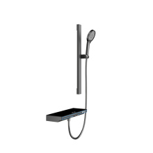 LED temperature control digital display shower head system
