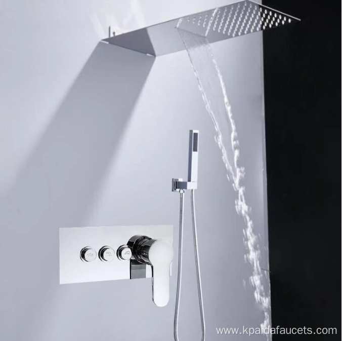 20 Inch High Pressure Waterfall Rain Shower Head