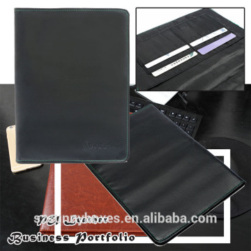 Eco-friendly PU Leather Functional Pockets Foldable Carrying Bag For File Document Office Accessories