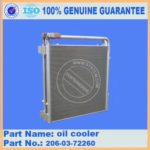 Komatsu excavator PC220-8 radiator 20Y-03-42660ST OIL COOLER